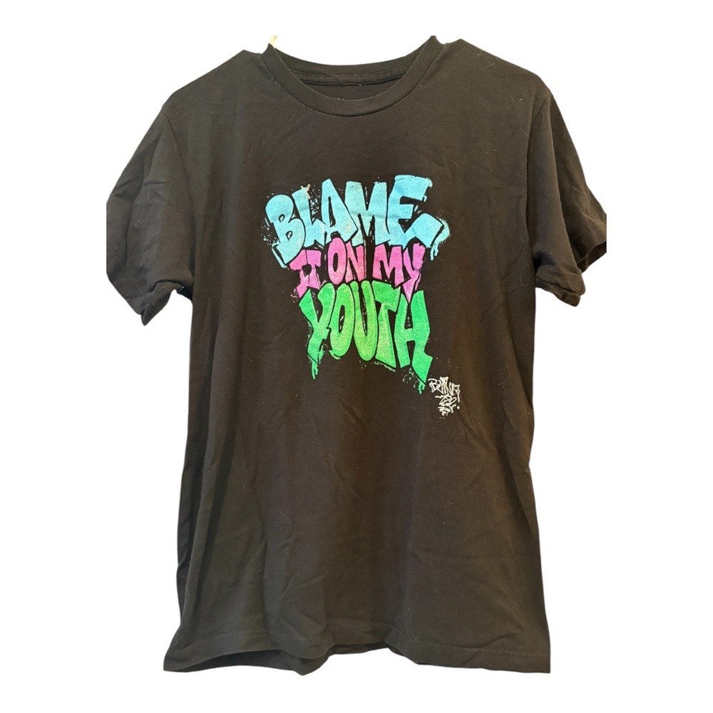 Blink 182 “Blame It On My Youth” T-Shirt, Medium